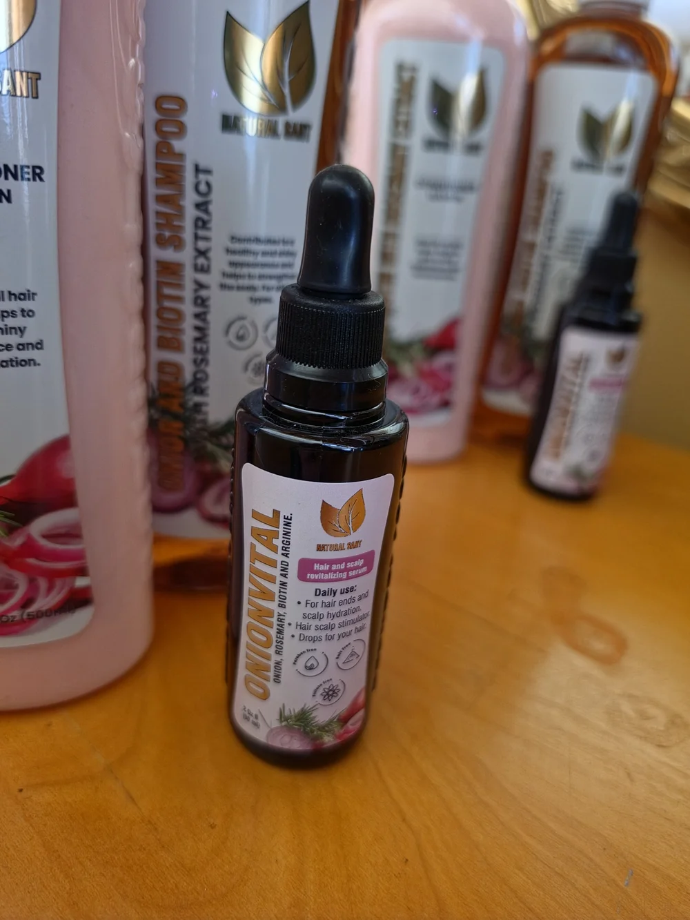 Rosemary Extract Pink Shampoo And Leave-In Conditioner - - Picture 5 of 5